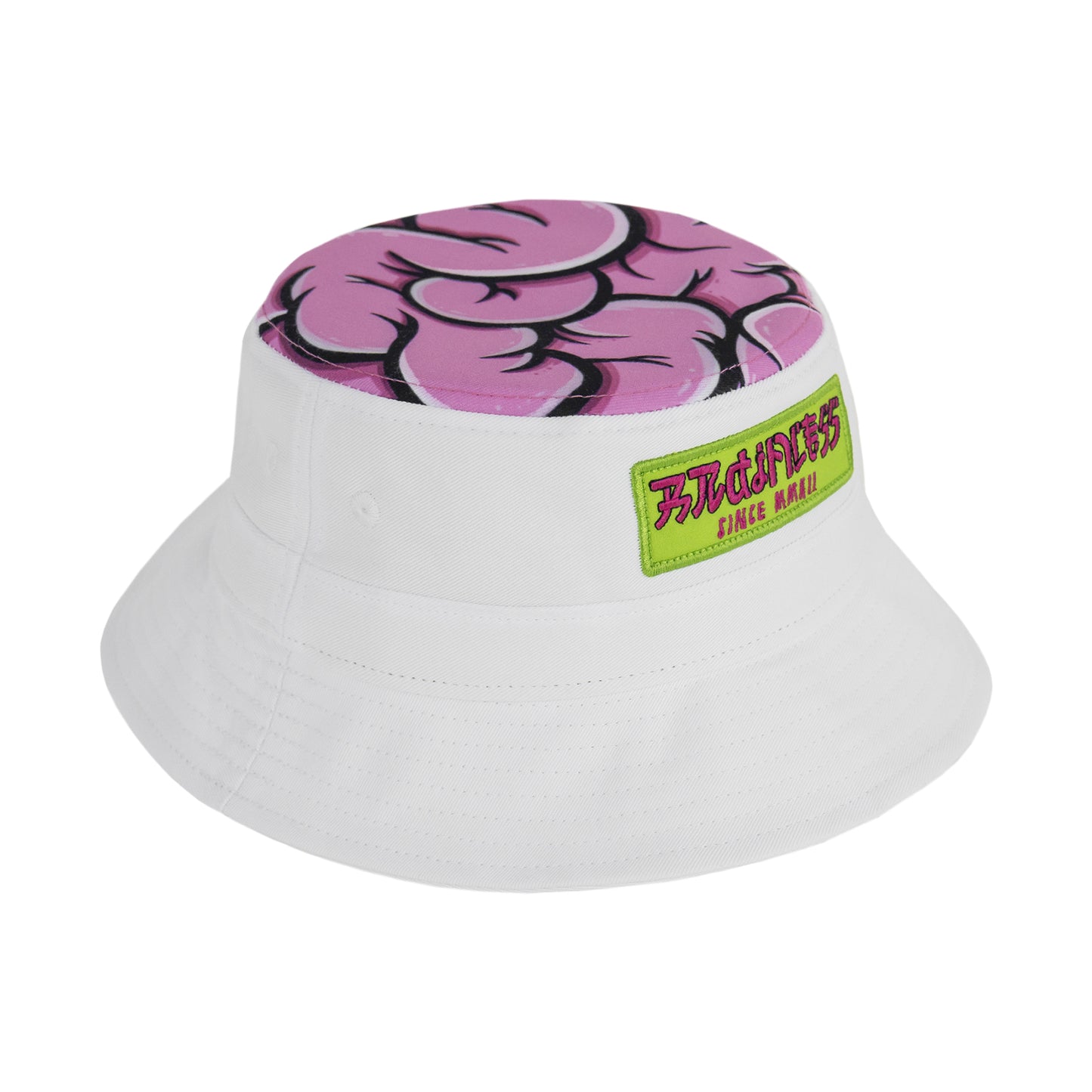 BUCKET BRAIN (PINK/WHITE)